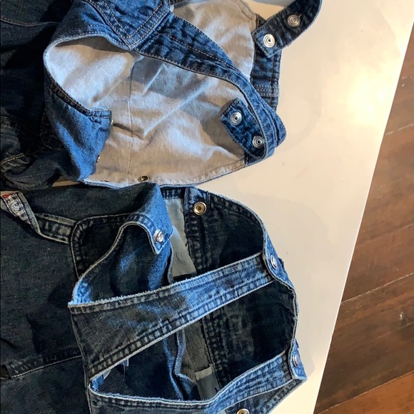 Set of two overalls 6-12 mo - Picture 4 of 4